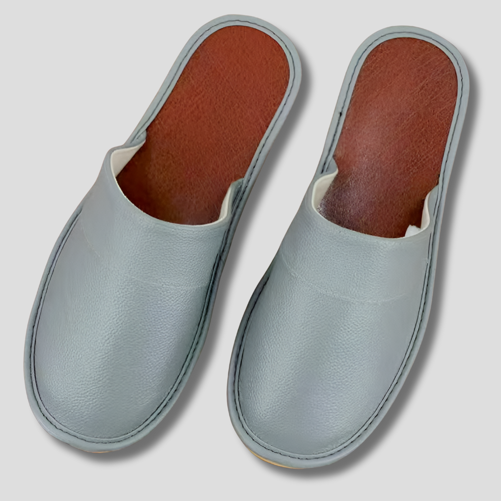 Men's Leather Slippers