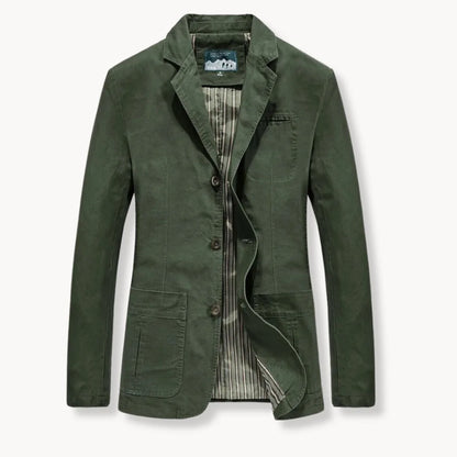 Hugo | Tailored blazer with notch lapels and front pockets
