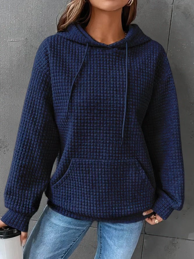 Warm Hoodie for Women Fleece Lined with Kangaroo Pocket