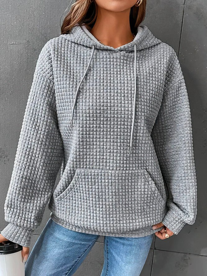 Warm Hoodie for Women Fleece Lined with Kangaroo Pocket