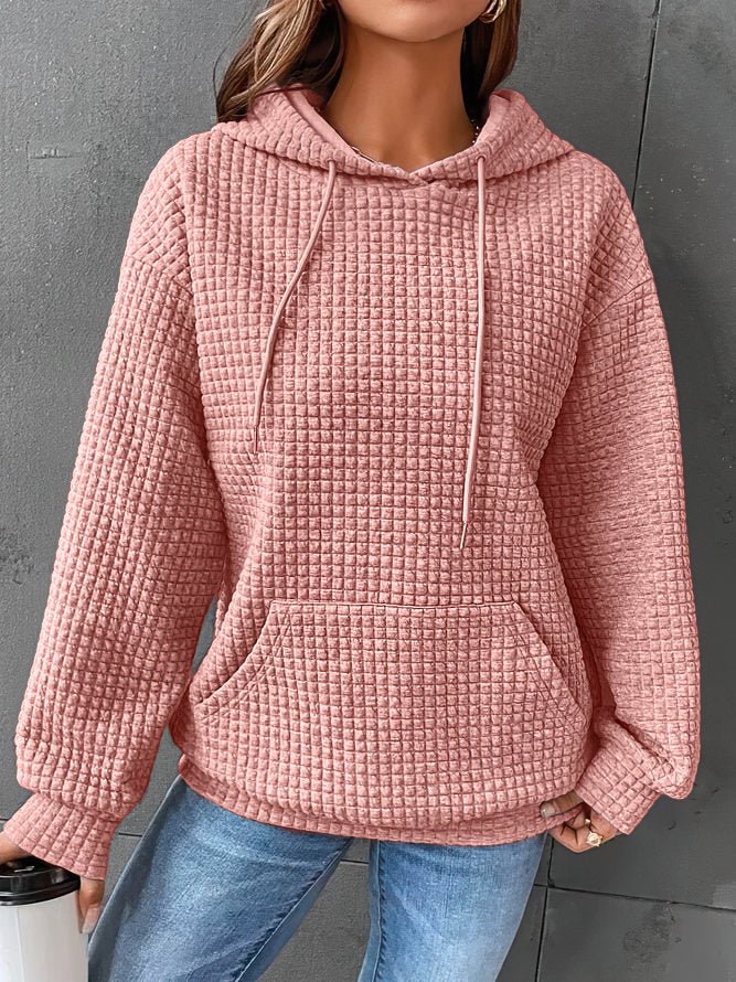 Warm Hoodie for Women Fleece Lined with Kangaroo Pocket