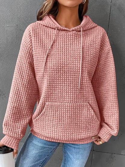 Warm Hoodie for Women Fleece Lined with Kangaroo Pocket