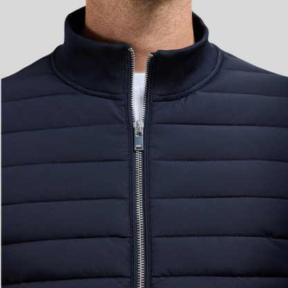 Veste matelassée pour homme avec fermeture éclair