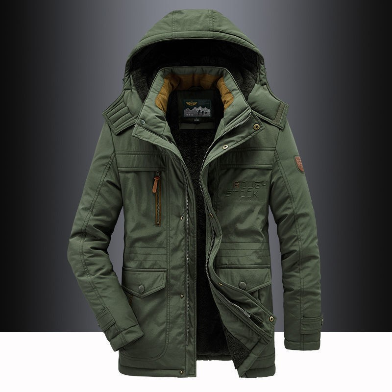 Veste matelassée avec capuche amovible