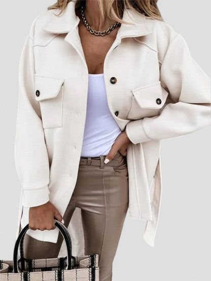 Dena - Trendy Lightweight Ladies' Jacket with Buttons