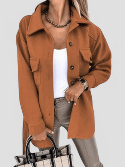 Dena - Trendy Lightweight Ladies' Jacket with Buttons