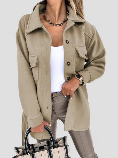 Dena - Trendy Lightweight Ladies' Jacket with Buttons