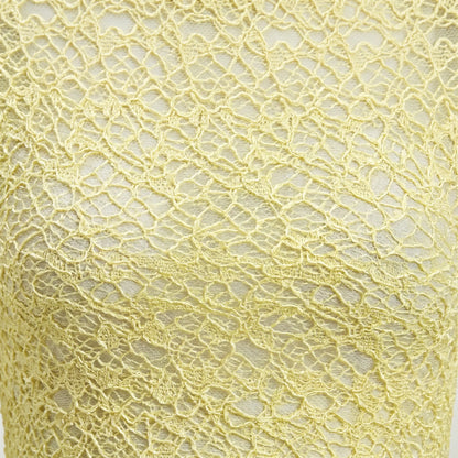 Yellow Maxi Dress with Long Sleeves