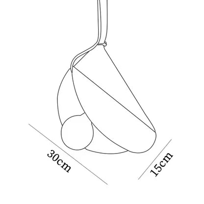 Scandinavian Minimalist Pendant Light – Modern Design