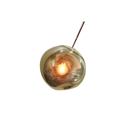 Elegante lampada a sospensione Luna in resina - design moderno