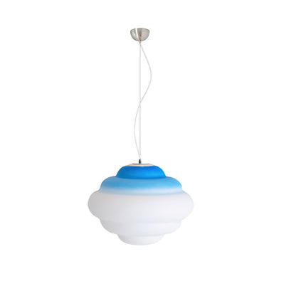 Lámpara colgante moderna con degradado de nubes - iluminación artística