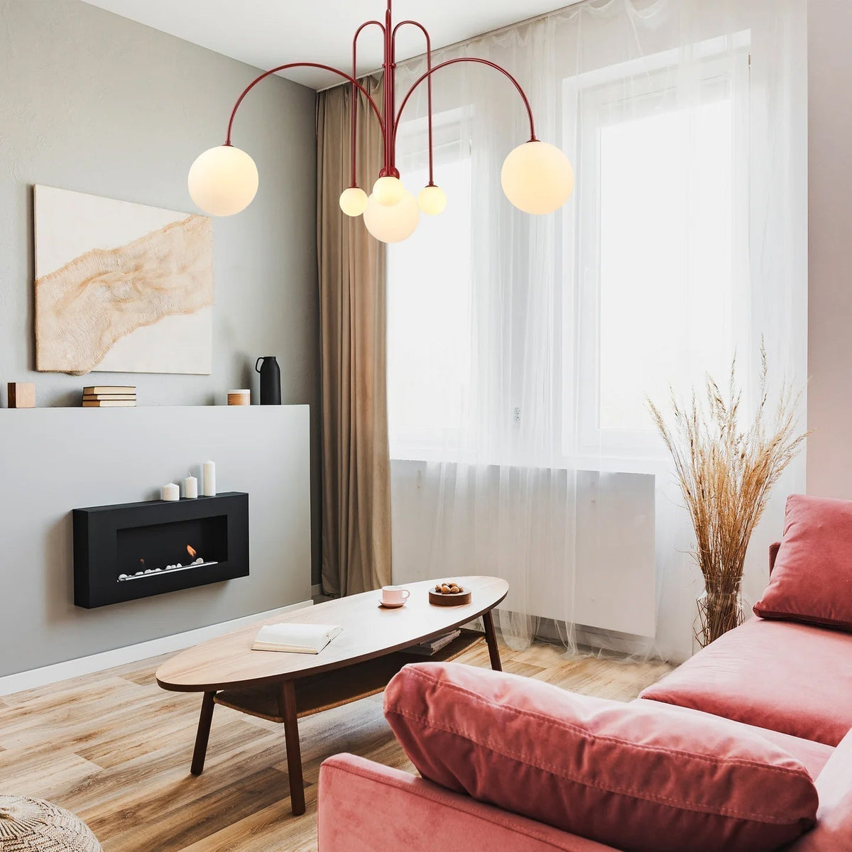Candeeiro suspenso Crescendo – Design luxuoso e moderno
