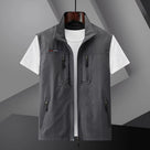 Multi-Pocket Utility Men's Summer Travel Gilet