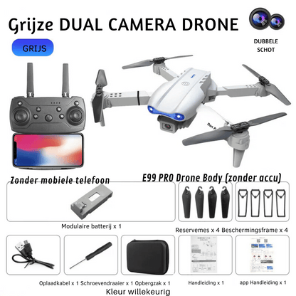 Pro RC Drone - 4K Camera Foldable Drone + Altitude Hold Function