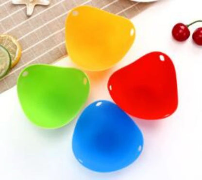 Forme pentru ouă poșate - set de 4 șabloane practice pentru ouă