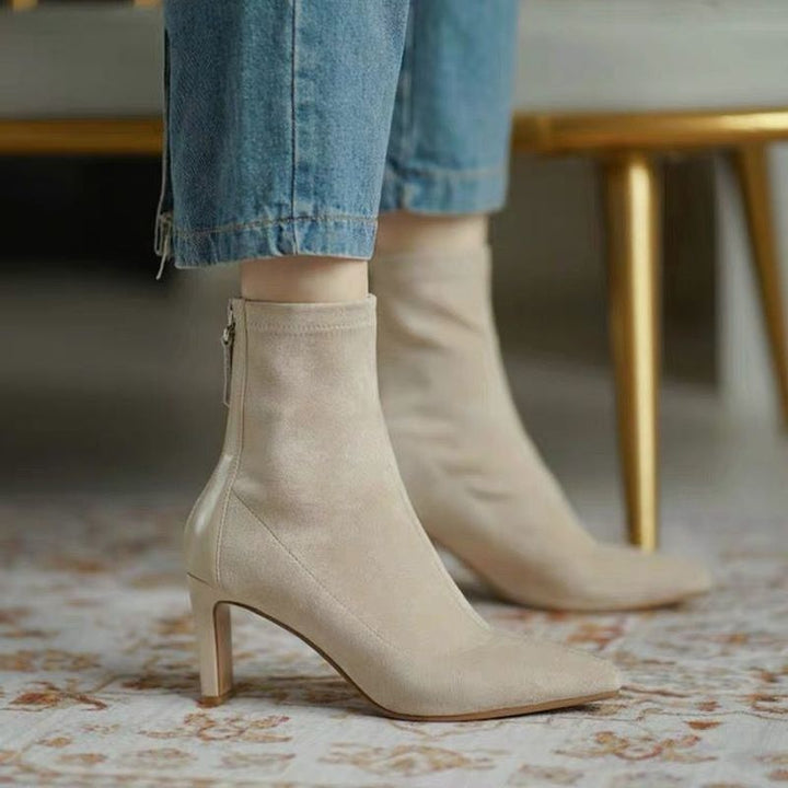 Knöchelhohe Stiefel für Damen – stilvoll und bequem