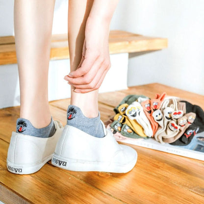Calcetines con caras sonrientes - 3 PARES