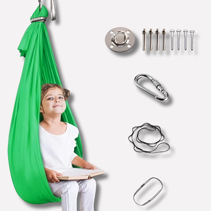 Sensory hammock swing for children