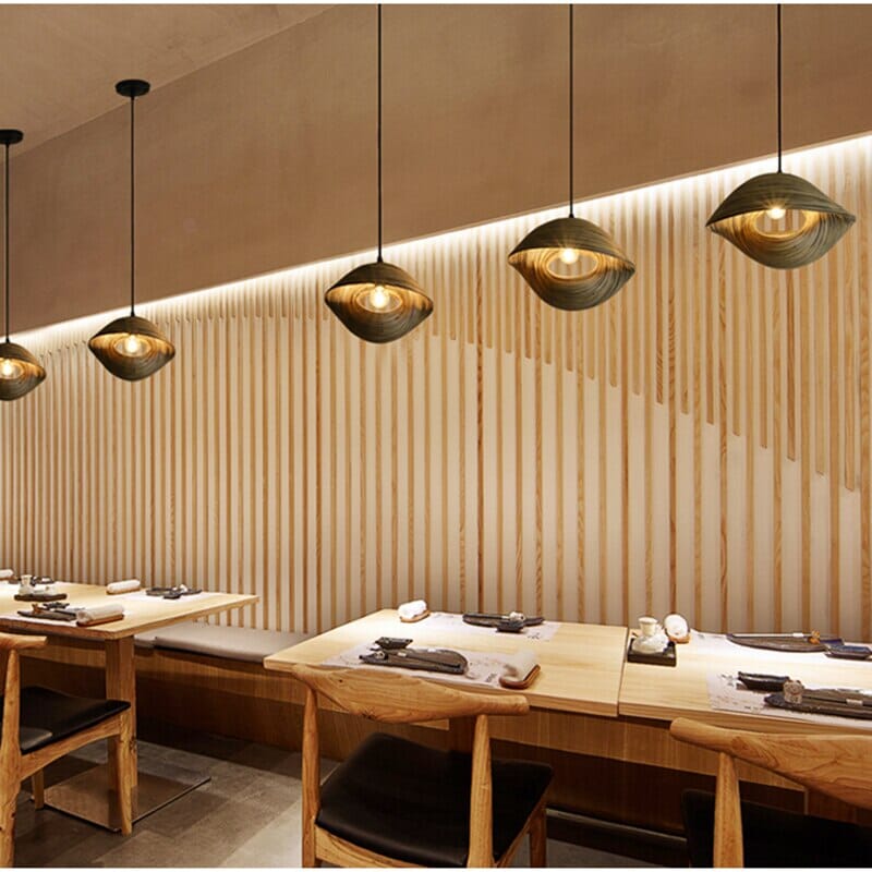 Thai Bamboo Pendant Lamp – Natural and Elegant