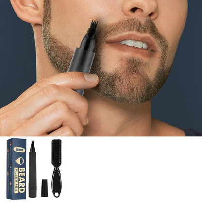 Conjunto para preencher a barba - Barba cuidada e mais cheia para todos os homens!