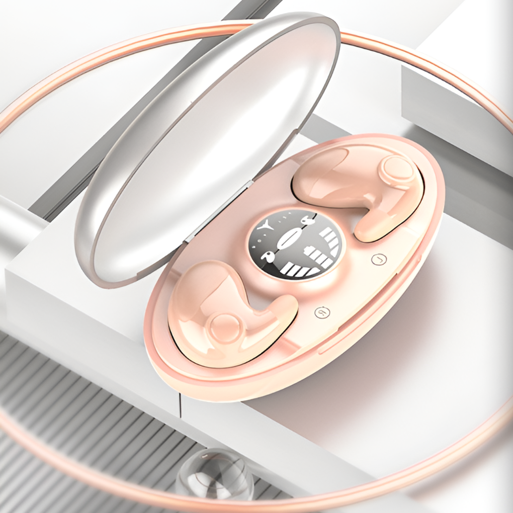 Noise-Cancelling Bluetooth Earbuds with Wireless Design