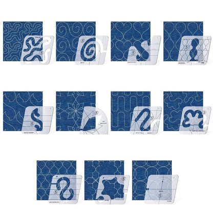 Template Ruler Set (11 PIECES)