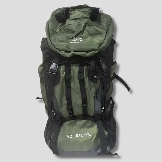 Mochila de caminhada ultraleve e impermeável de 90 L