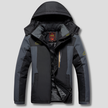 Giacca invernale da uomo – Stile casual moderno con finitura idrorepellente