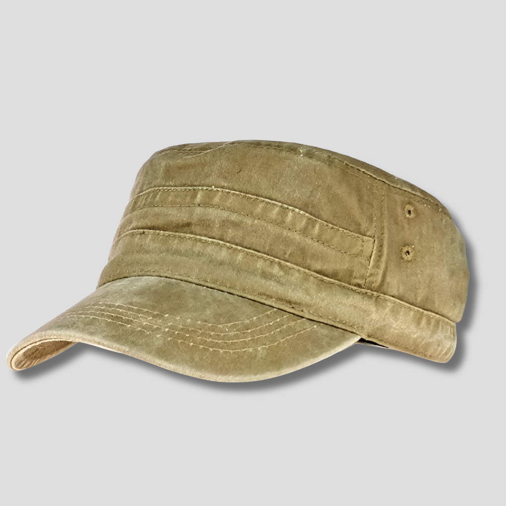 Retro Army Beanie for Men – Classic Military Style with Modern Accents