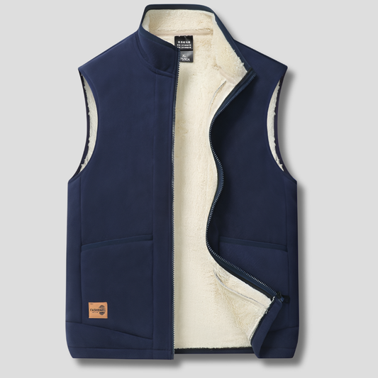 Chaleco acolchado de invierno para hombre: cálido y con estilo
