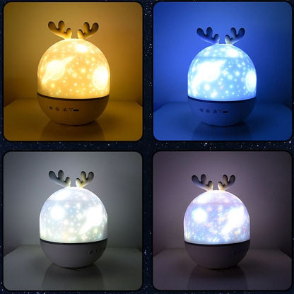 MagicLight - Proyector de lámpara nocturna con cielo estrellado y Bluetooth