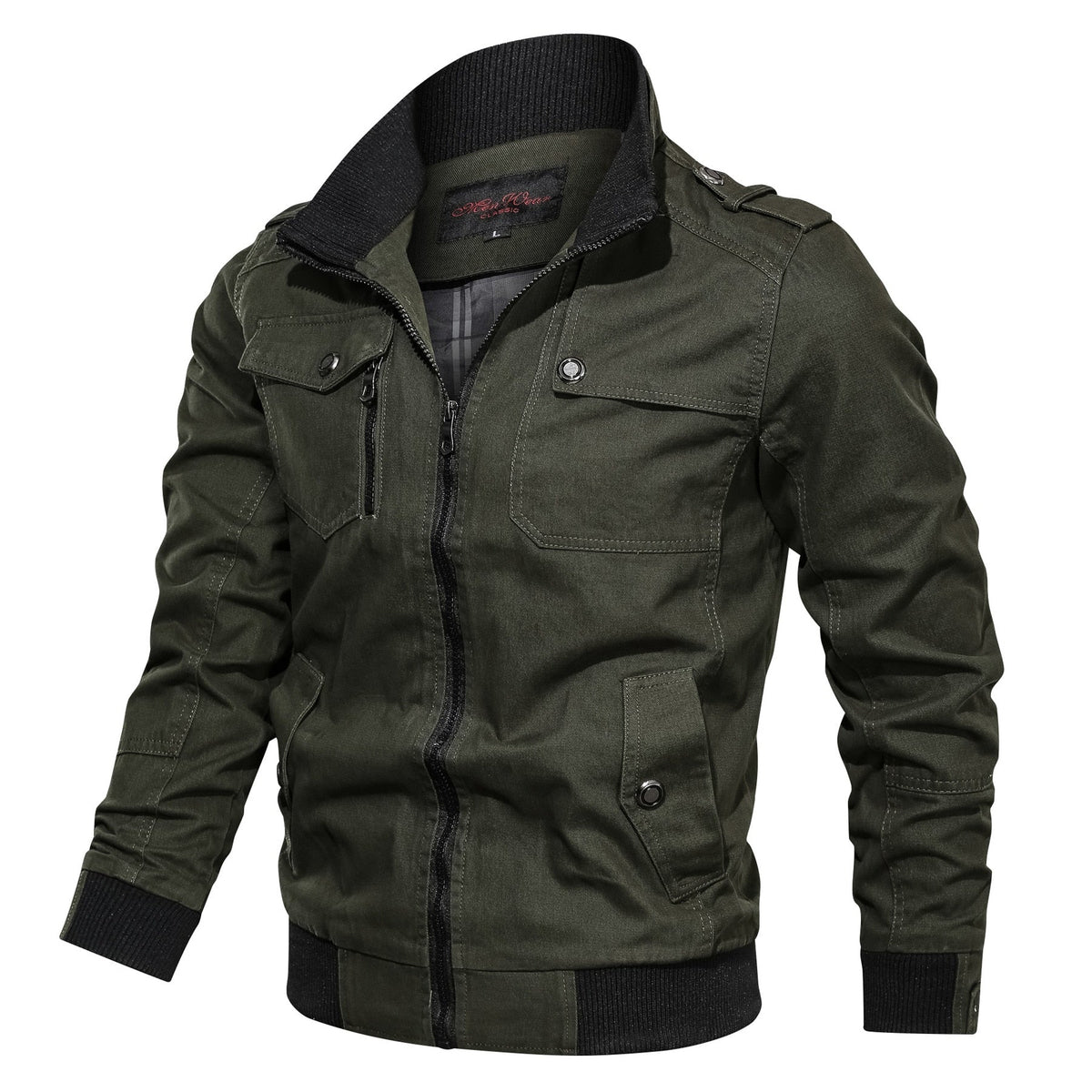 Legerwinterjas voor heren – Stijlvol, warm en comfortabel