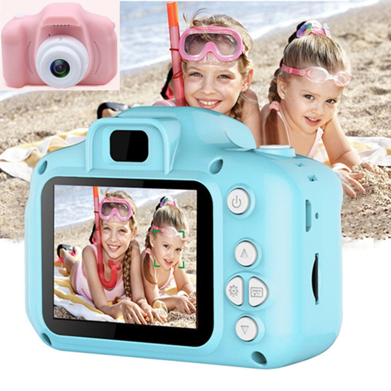 HD Mini Digital Camera with Protective Case for Children