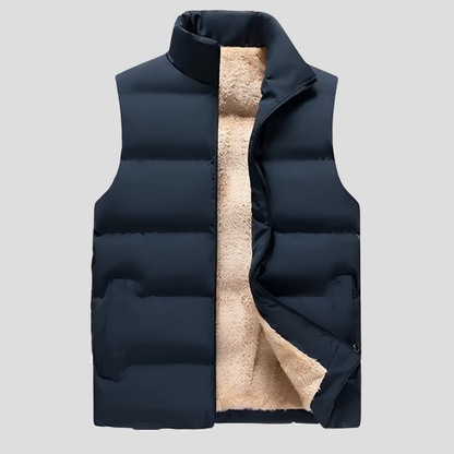 Men's Wool Blend Winter Gilet