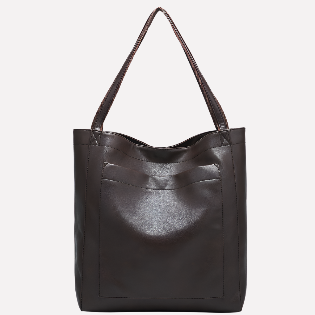 Elegante borsa a spalla moderna in pelle