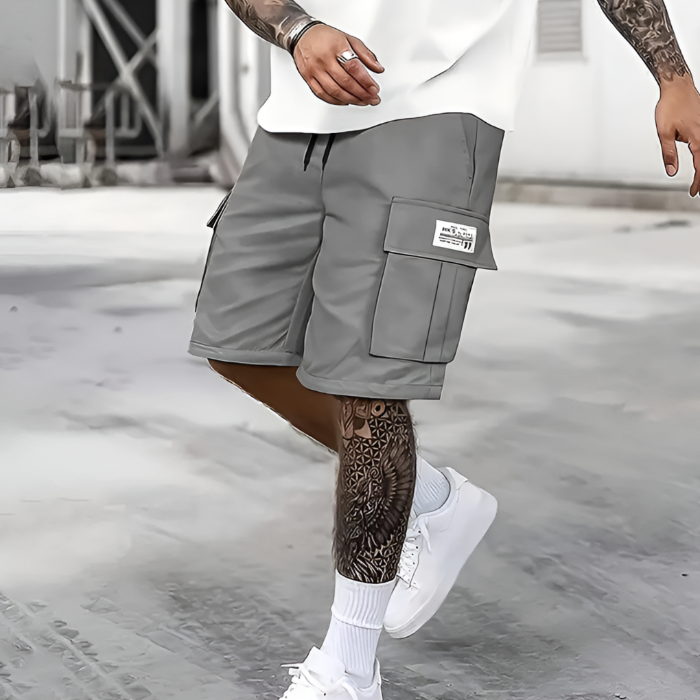 Men's Cargo Shorts Casual Loose Fit Shorts