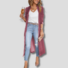 Long Fabric Coat for Women