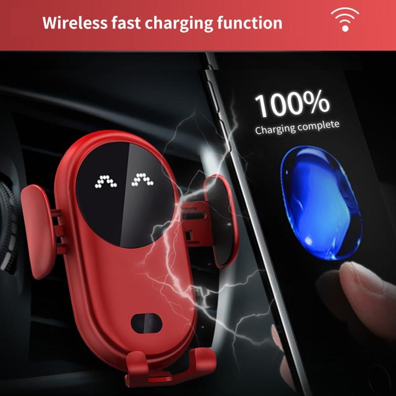 GripCharge Pro - Supporto per telefono a bloccaggio automatico