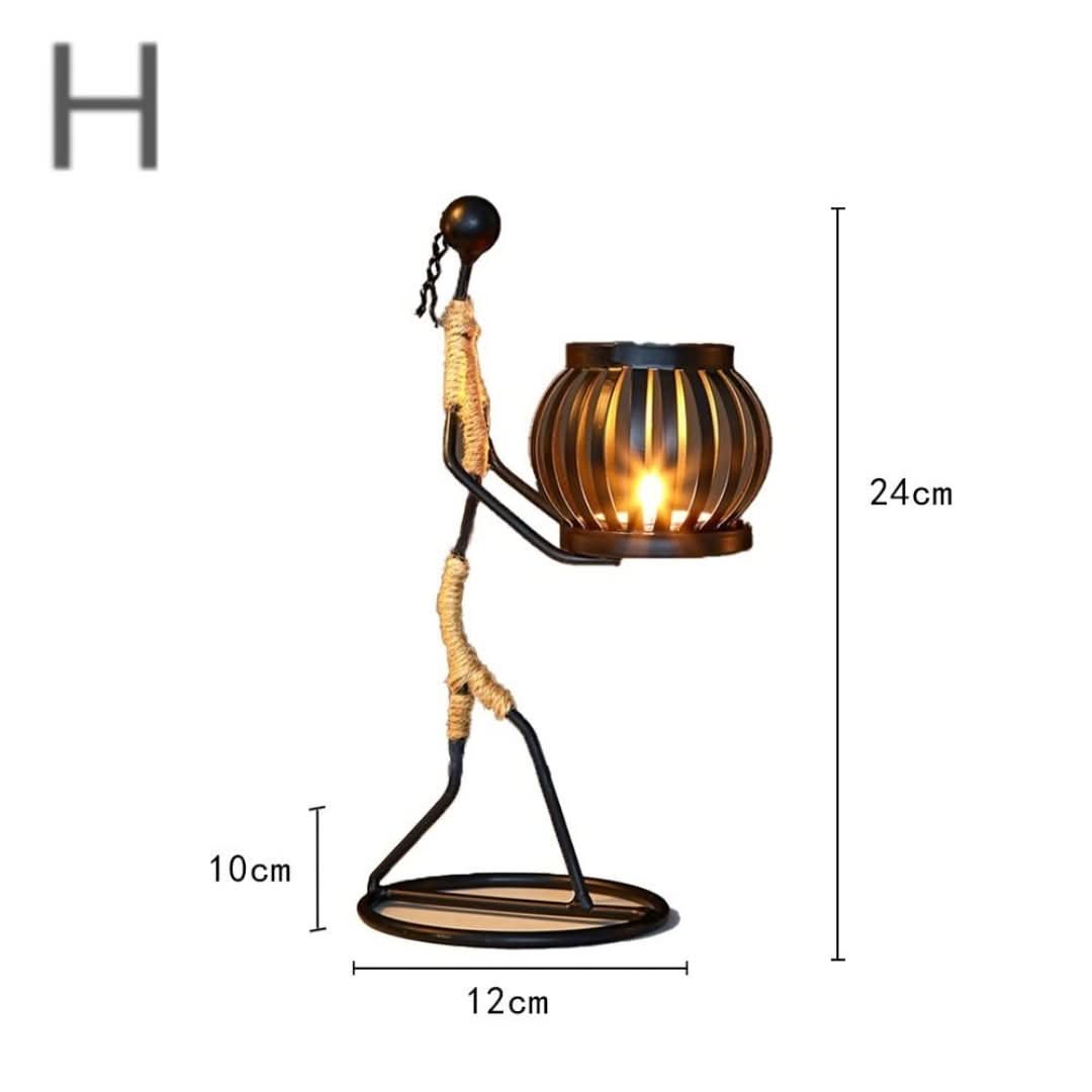 Vintage Candle Holder - The Village