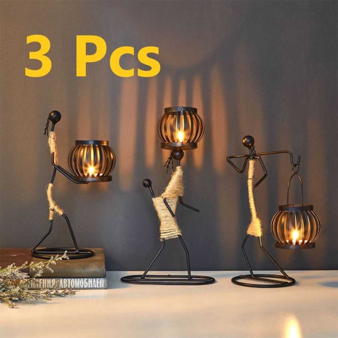 Vintage Candle Holder - The Village