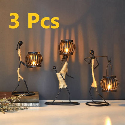 Vintage Candle Holder - The Village