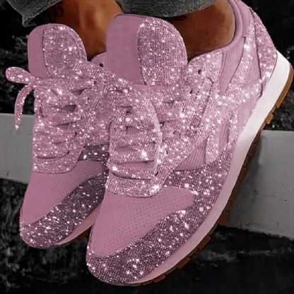 Glitter Chunky Sneakers for Women