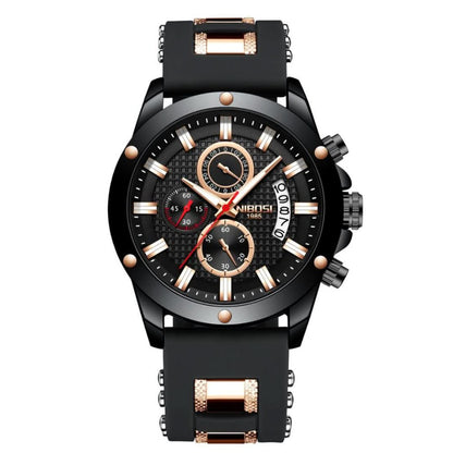 Nibosi Blue Night - Men's Watch