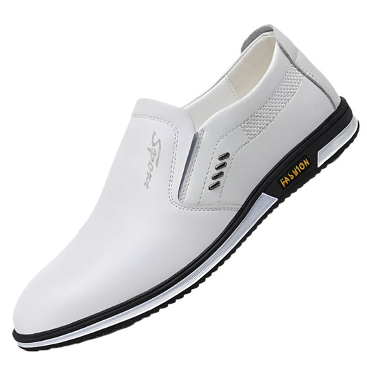 Zapatos elegantes de cuero para hombre en varios colores