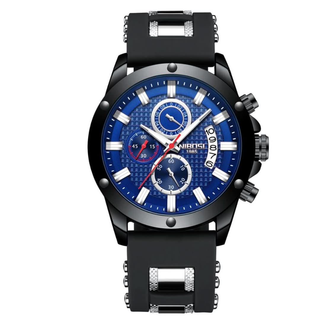 Nibosi Blue Night - Men's Watch