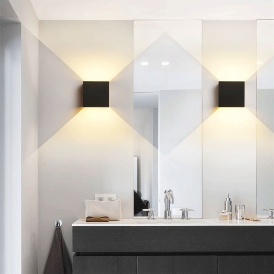 Moderne kubuslamp