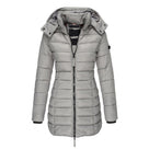 Casaco comprido de inverno para mulher – Deve