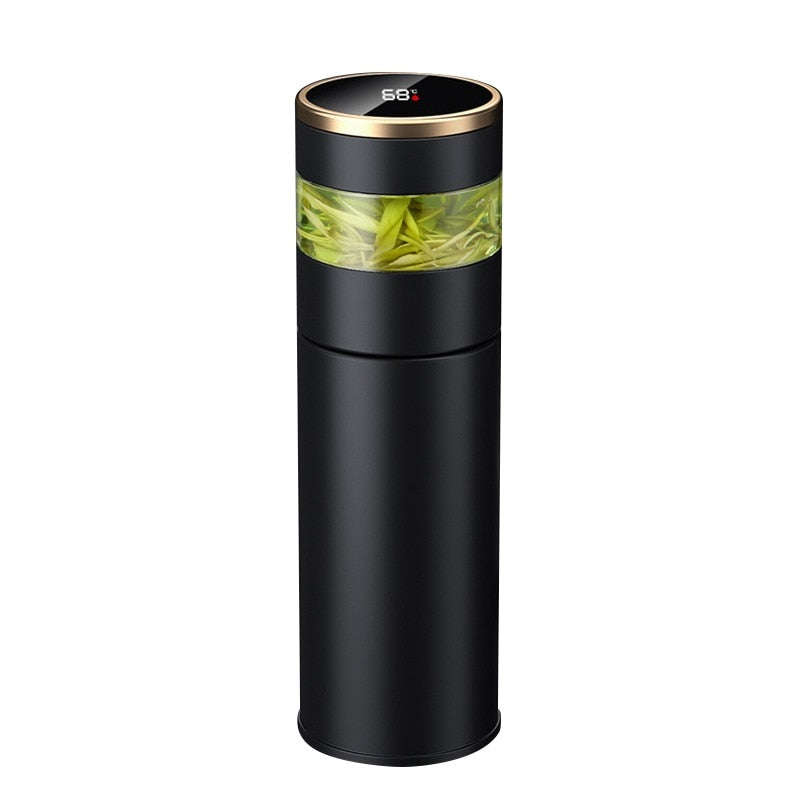 Tea Thermos - Temperature Display - Perfect Heat Retention