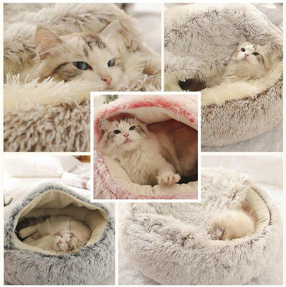 CozyHome - Katzen- und Hundebett | Warm, weich und sicher