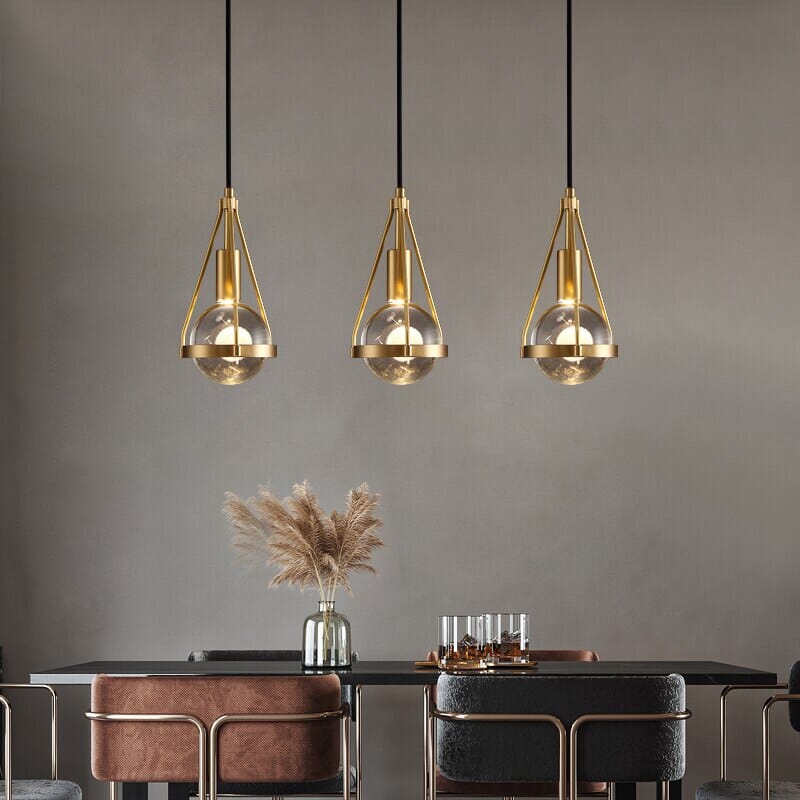 Rowan Nordic Gold Pendant Light – Elegant Copper Lighting